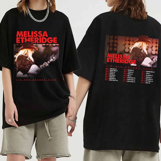 Melissa Etheridge I'm Not Broken 2024 US Tour Shirt