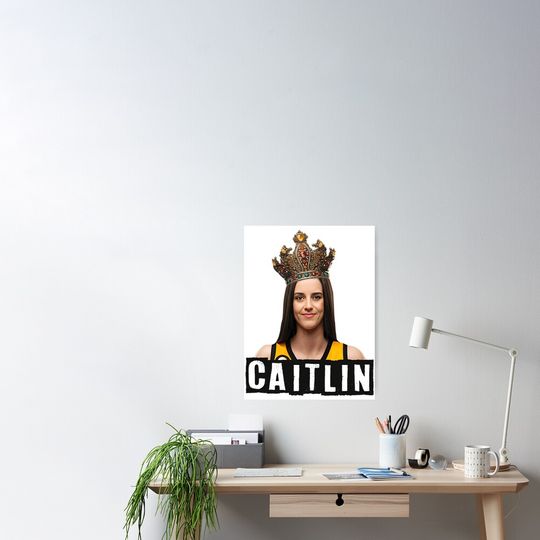 Caitlin Clark Unstoppable For.ce Poster, Caitlin Clark Baseball Poster