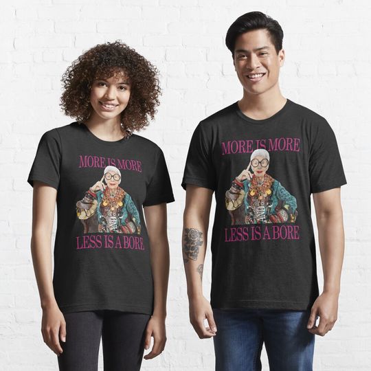 Discover IRIS APFEL - More is more less is a bore Essential T-Shirt