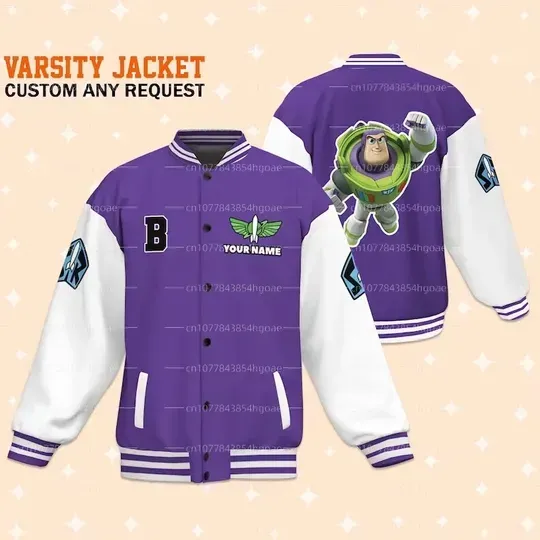 Discover Summer Buzz Lightyear Baseball Jacket Disney