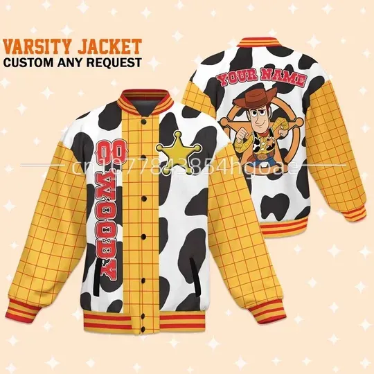 Summer Toy Story woody Baseball Jacket Buzz Lightyear