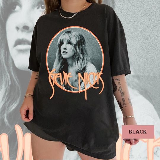 Stevie Nicks Shirt, Retro Stevie Nicks shirt Wildflower Vintage Stevie Nicks T Shirt