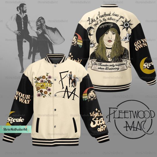 Discover Stevie Nick Baseball Jacket, Stevie Nick Baseball Jacket