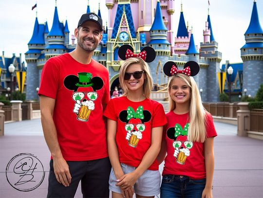 Happy St Patricks Day Shirts, Disney Saint Patricks Day Shirt, St Pattys Day Mickey Tees