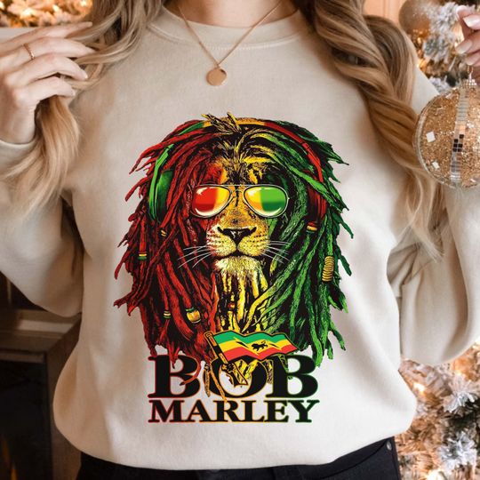 Bob Marley One Love Sweatshirt, Bob Marley Shirt, Reggae Shirt