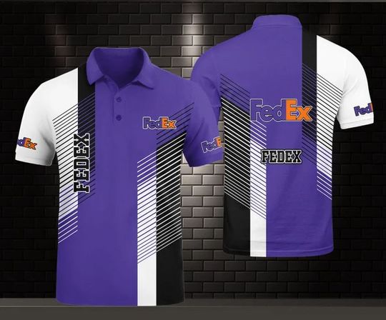 Discover FedEx Polo Shirt, FedEx Ground 3D Printed Polo Shirt