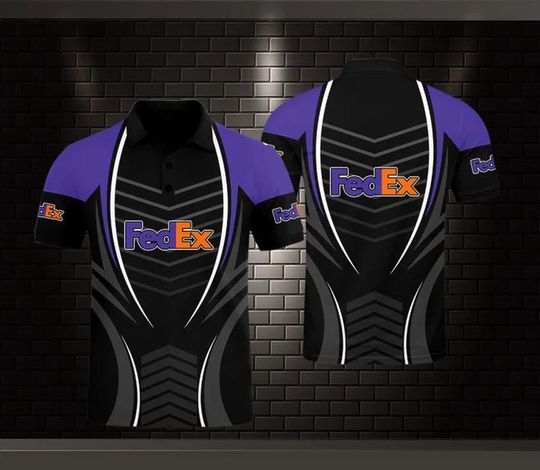 Discover FedEx Polo Shirt, FedEx Ground 3D Printed Polo Shirt