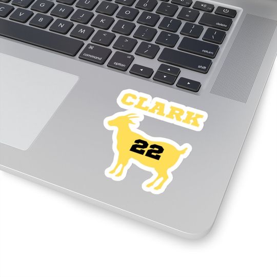 Caitlin Clark Basketball GOAT Sticker, Caitlin Clark Sticker