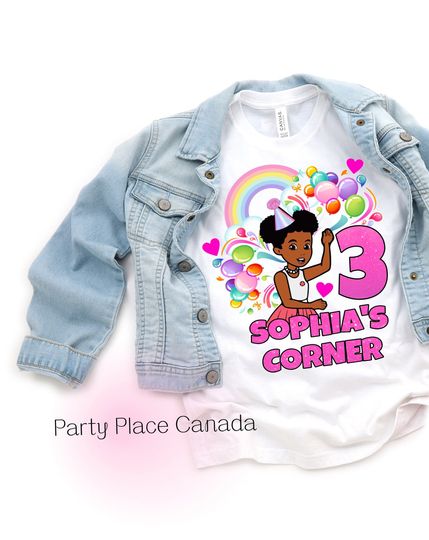 Custom Gracie's Corner Family Shirts, Personalized Birthday Girl Shirt