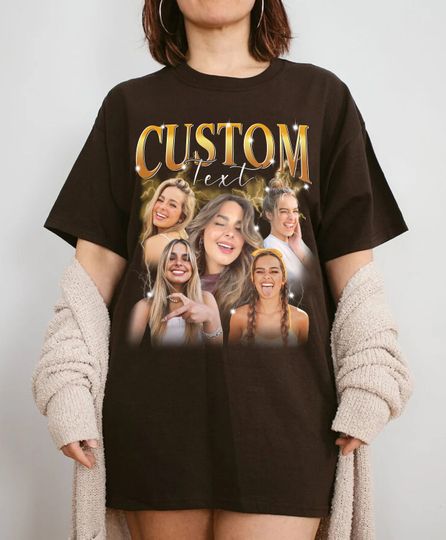 Discover Custom Girl friend T-Shirt, Shirt With Girlfriend Face T Shirt