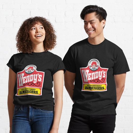 Discover Wendy's retro  old Fashioned Hamburgers Classic T-Shirt