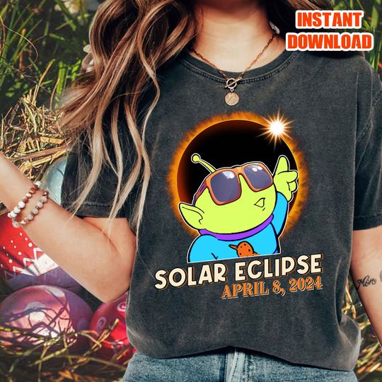 Toy Story Alien Solar Eclipse T Shirt