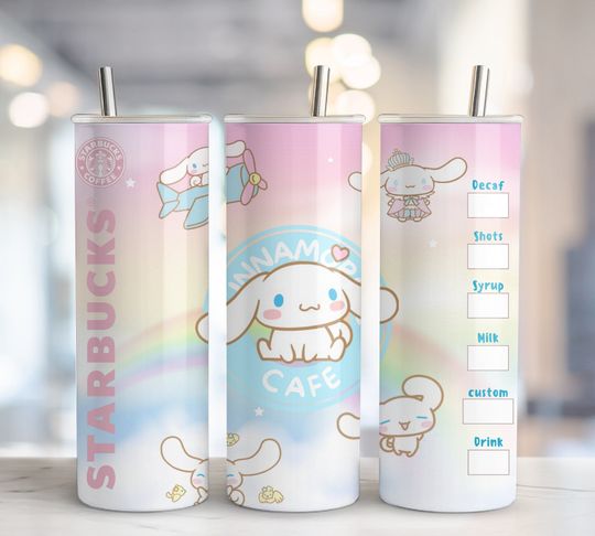 Discover 20oz Hello Cat 20oz Tumbler with Lid and Straw