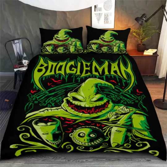 Discover The Nightmare Before Christmas Oogie Boogie Disney Bedding Set, Cartoon Bedding