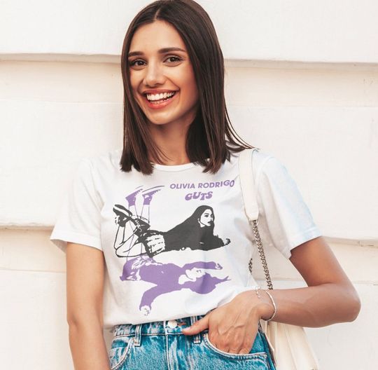T-Shirt Olivia Rodrigo GUTS Tour 2024 T-shirt
