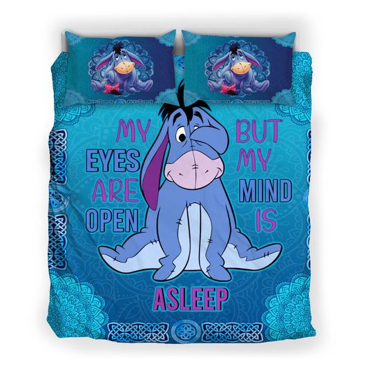 Winnie The Pooh Eeyore Disney Bedding Set, Cartoon Bedding