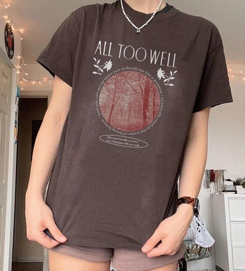 Discover All To Well t-shirt, The tour 2024 T Shirt