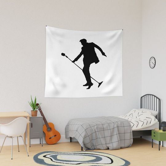 The King Of Rock Elvis Presley Tapestry, Elvis Presley Home Decor