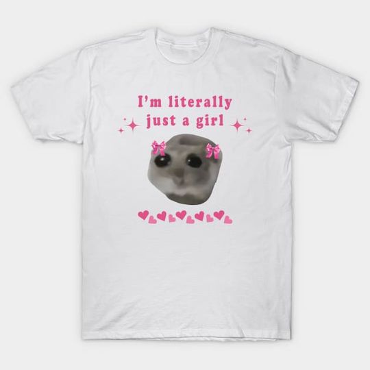 Discover Sad Hamster Meme Shirt, Funny Trend T-Shirt