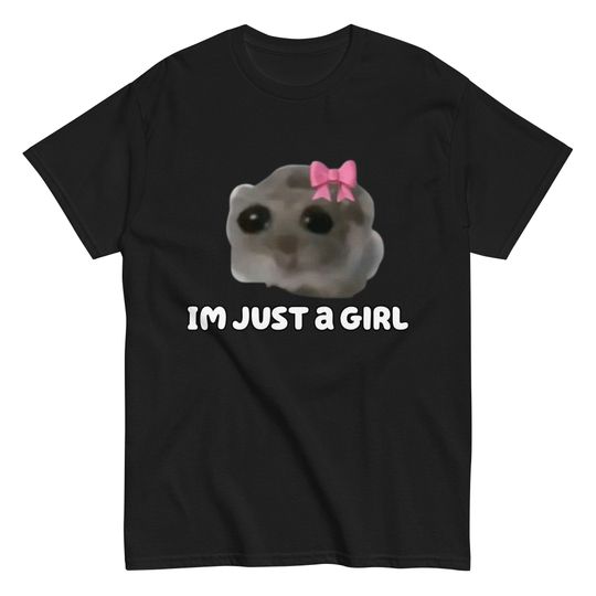 Discover Sad Hamster Meme Shirt, Funny Trend T-Shirt