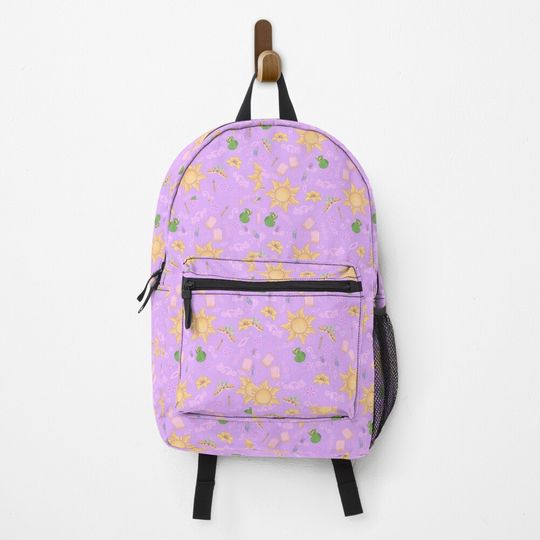 Rapunzel Pattern  Backpack