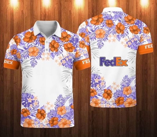 Discover FedEx Polo Shirt, FedEx Ground 3D Printed Polo Shirt
