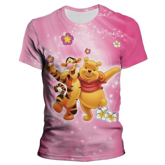 Winnie The Pooh Disney Shirt, Disney 3D Printed Shirt