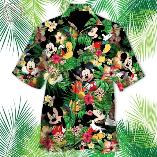 Discover New Disney Hawaiian Shirt Mickey Mouse Hawaiian
