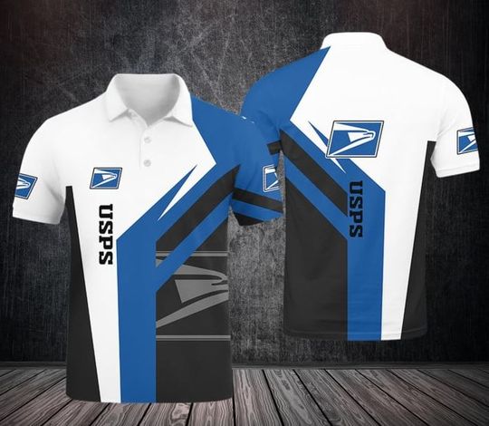 Discover Postal Service Polo Shirt, United SPS 3D Printed Polo Shirt