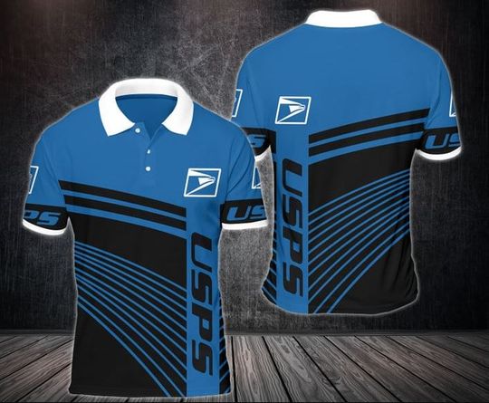 Discover Postal Service Polo Shirt, United SPS 3D Printed Polo Shirt