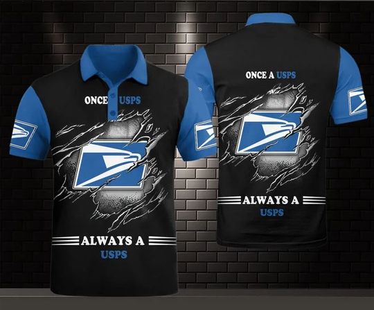 Discover Postal Service Polo Shirt, United SPS 3D Printed Polo Shirt