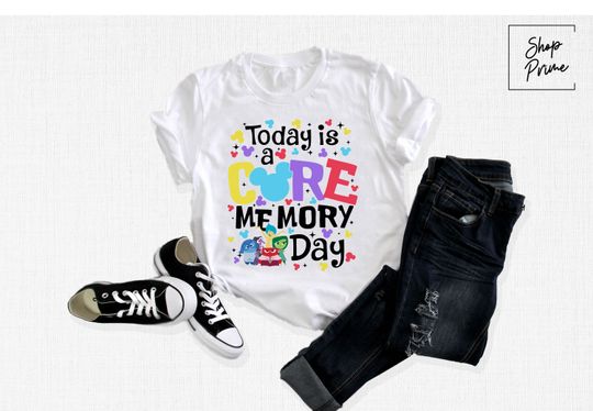 Discover Today Is A Core Memory Day T-Shirt, Disney Inspired Trip Tee