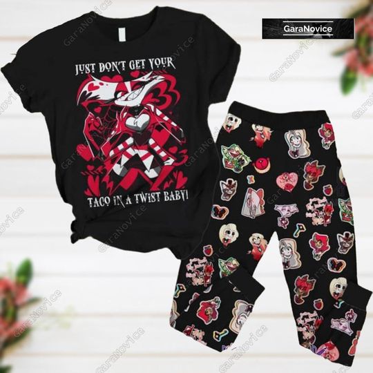 Hazbin Hotel Pajamas, Hazbin Hotel Sleepwear