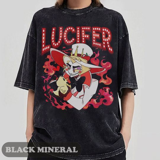 Hazbin Hotel Lucifer Shirt, Hazibin Hotel Charaters Matching T-shirt