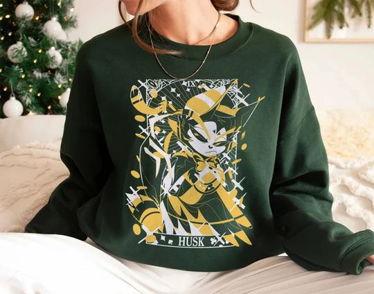 Discover Husk Hazbin Hotel Characters Shirt, Hazbin Hotel Cartoon Merch