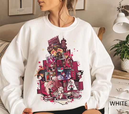 Hazbin Hotel Shirt, Hazbin Hotel Characters sweatshirt, Helluva Boss Shirt