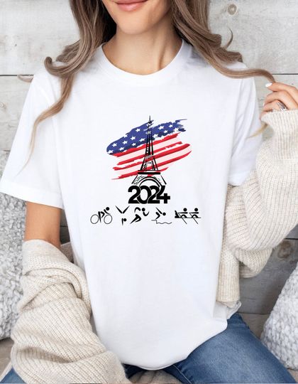Paris 2024 Summer Olympics Shirt, Summer Sports Shirt