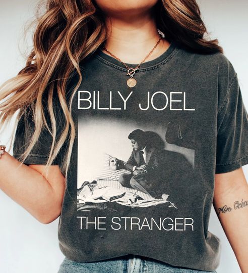 Discover Vintage Billy Joel Music Tour Shirt, Vintage Billy Joel World Tour 2024 T-Shirt