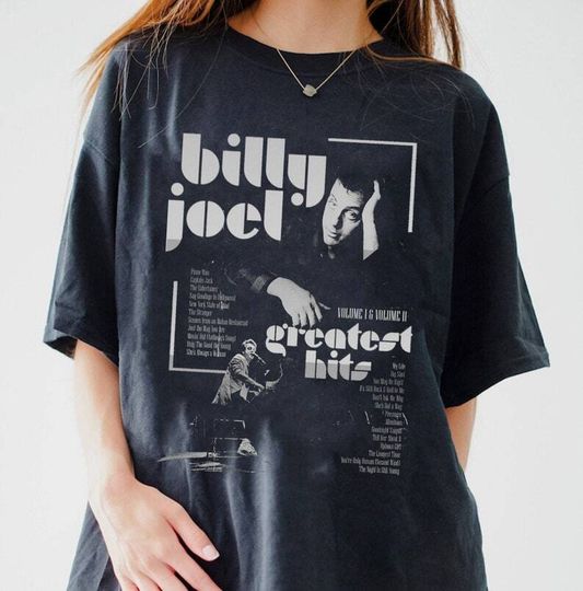 Discover Vintage Billy Joel Shirt, Billy Joel Tour 2024 Shirt