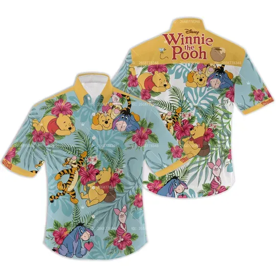 Discover Winnie The Pooh Hawaiian Shirt Disney Beach Shirt