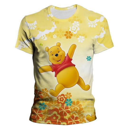 Winnie The Pooh Disney Shirt, Disney 3D Printed Shirt