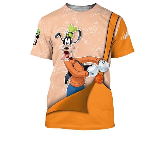 Discover Goofy Disney Shirt, Disney 3D Printed Shirt