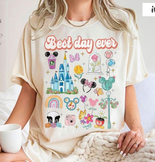 Disney Best Day Ever  Color Shirt, Best Day Ever Shirt, Mickey Snack