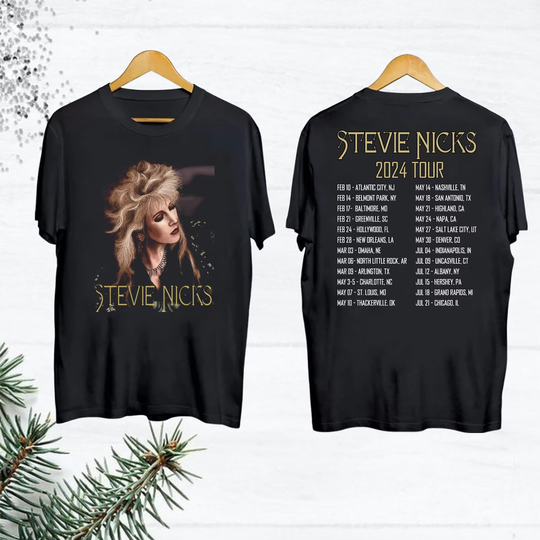 Stevie Nicks 2024 Live In Concert T-Shirt, Vintage Stevie Nicks Shirt