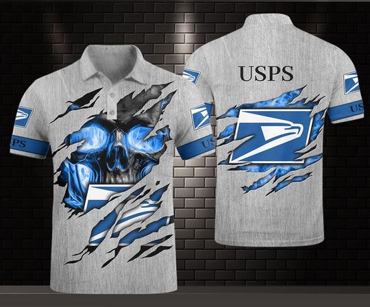 Discover Postal Service Polo Shirt, United SPS 3D Printed Polo Shirt