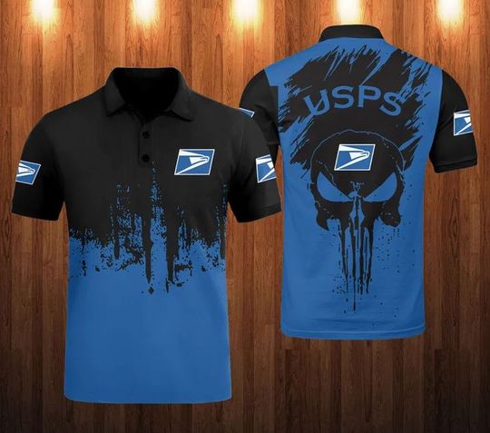 Discover Postal Service Polo Shirt, United SPS 3D Printed Polo Shirt