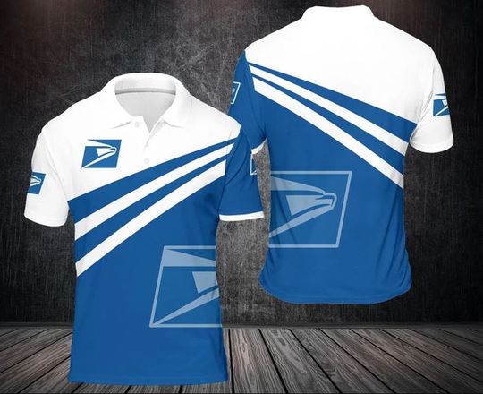 Discover Postal Service Polo Shirt, United SPS 3D Printed Polo Shirt