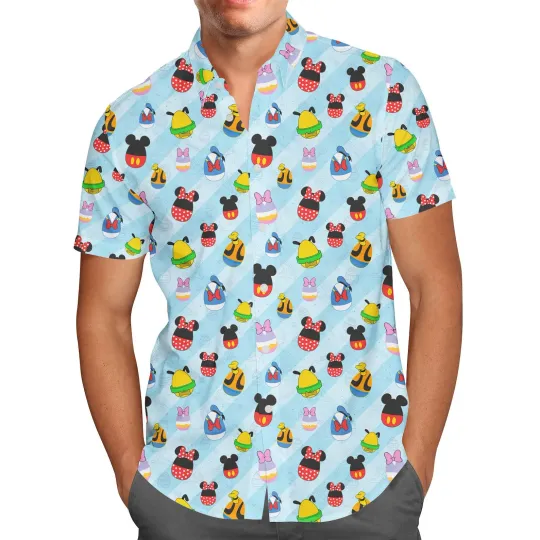Stitch Dresses Up As Mickey Hawaiian Shirts Mickey Hawaiian Shirts