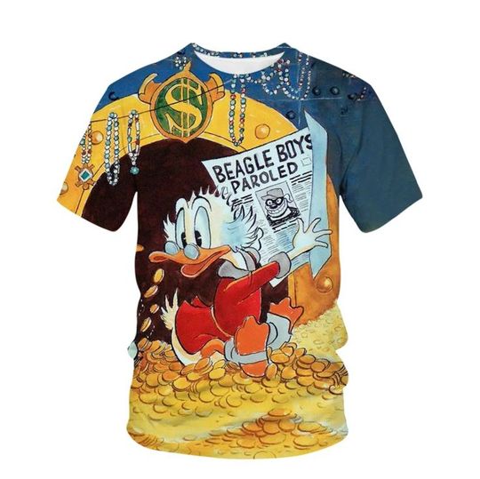 Donald Duck Disney Shirt, Disney 3D Printed Shirt