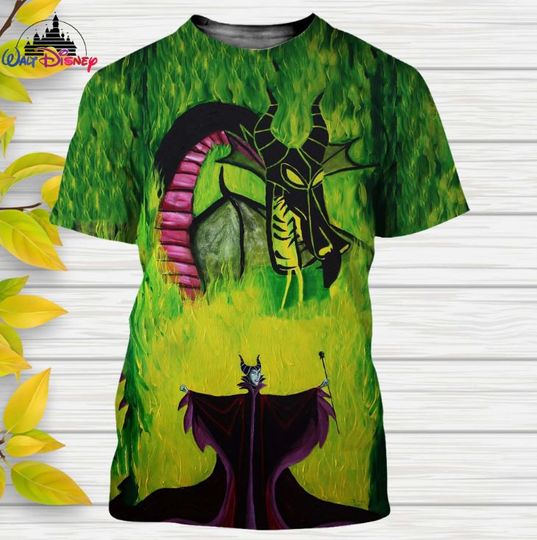 Maleficent Villains Disney Shirt, Disney 3D Printed Shirt